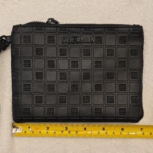 Steve Madden Embossed Black Woman's Wallet